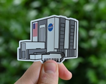 VAB Sticker - Vehicle Assembly Building - Apollo Program - NASA Sticker