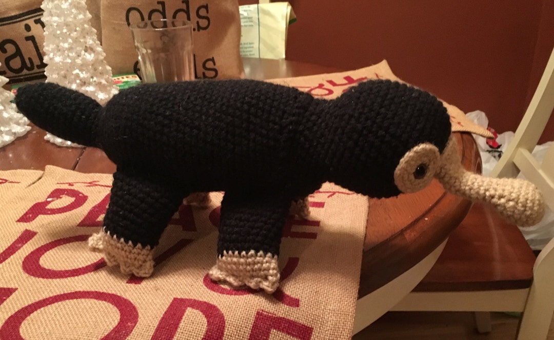 Niffler Crochet Pattern from Fantastic Beasts and Where to Etsy