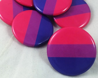 Bisexual Pride Pinback Button | 1.25&quot;