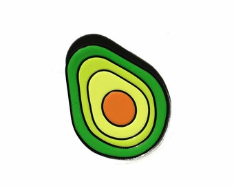 Avocado Enamel Pin | 1.25"