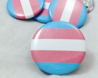 Trans Pride Pinback Button | 1.25&quot;