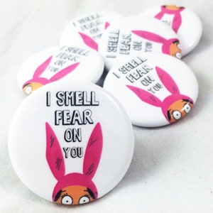 Bobs Burgers Fan Art Pinback Button | 1.25&quot;
