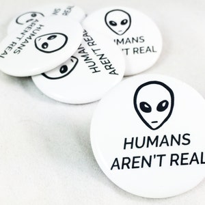 Alien Gift Pinback Button | 1.25"