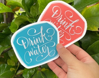 Drink Water Reminder Sticker