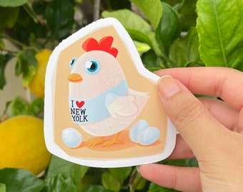I Love New Yolk Sticker
