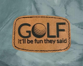 Golf “it will be fun” Patch