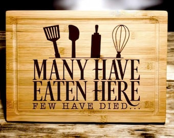 Cutting Board Laser Engraved Large