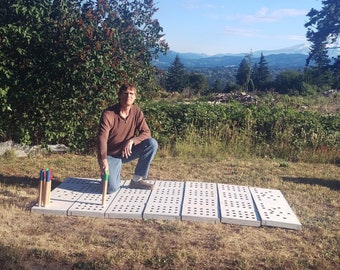 Large Lawn Cribbage Board