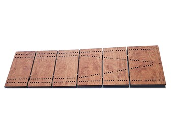 Sectional Tournament Style Cribbage Board