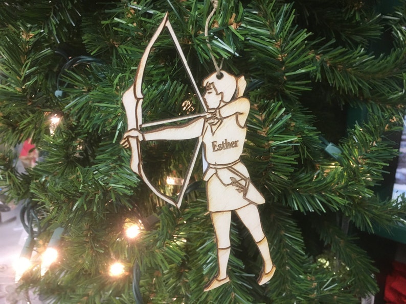 Bow And Arrow Christmas Ornament 