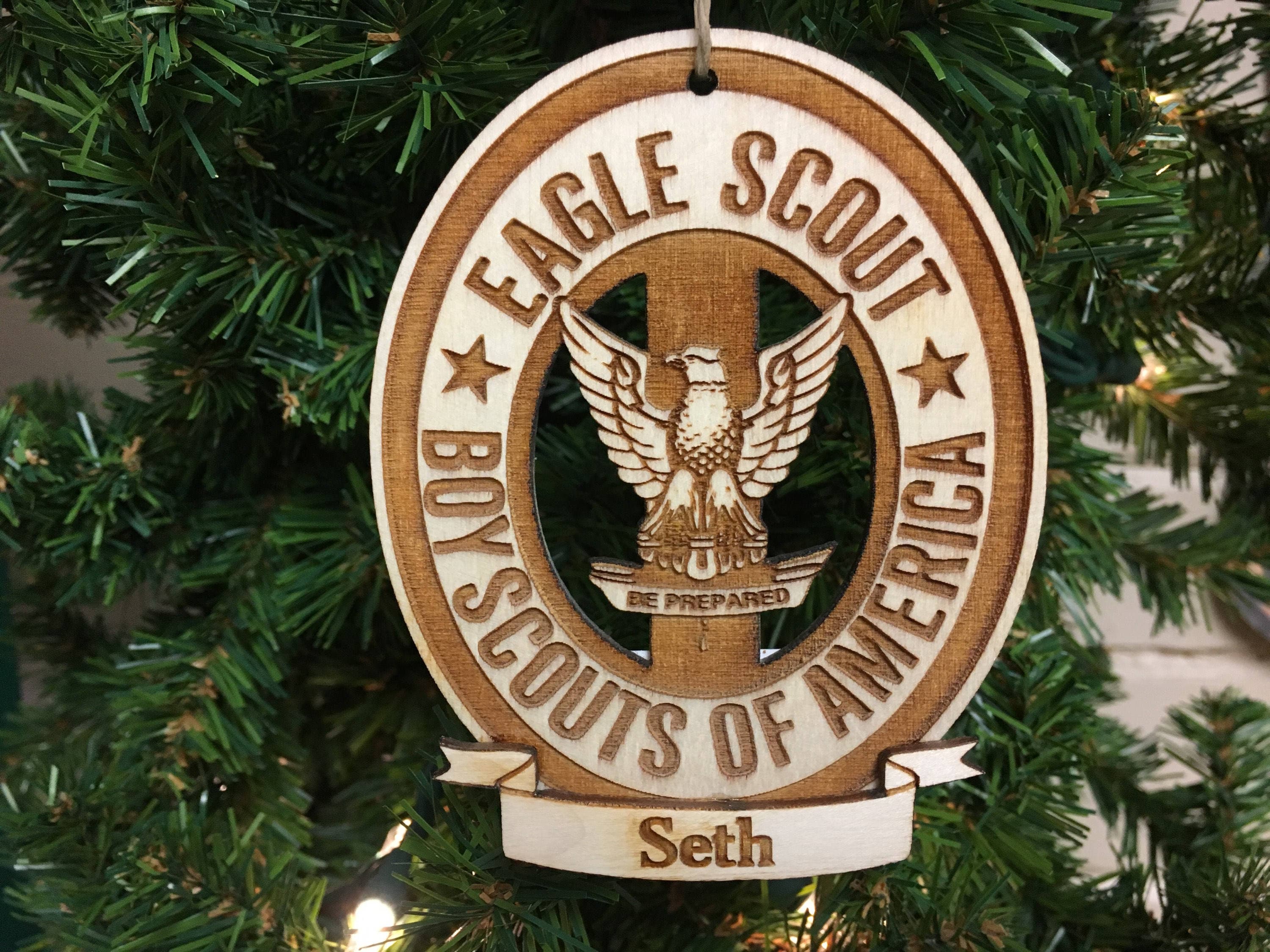Eagle Scouts® Personalized Christmas Ornament Etsy