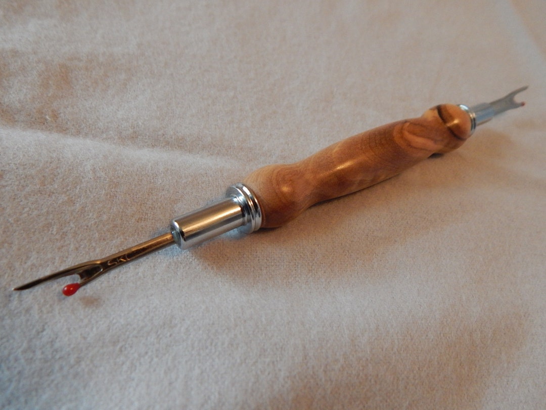 Wooden Seam Ripper for Her Spectraply Olive Wood Seam Etsy