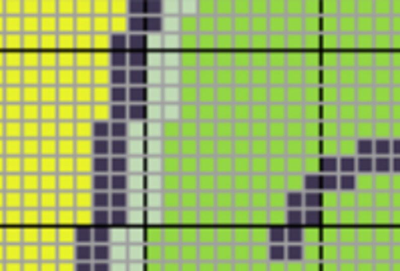 KC Chiefs Graph+Written line by line color coded block instruction SC Throw