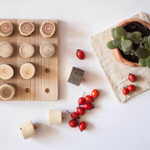 montessori wooden peg board