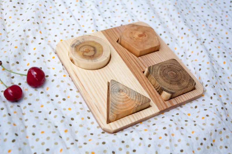 Montessori baby puzzle Montessori Toddler Toy Montessori Etsy