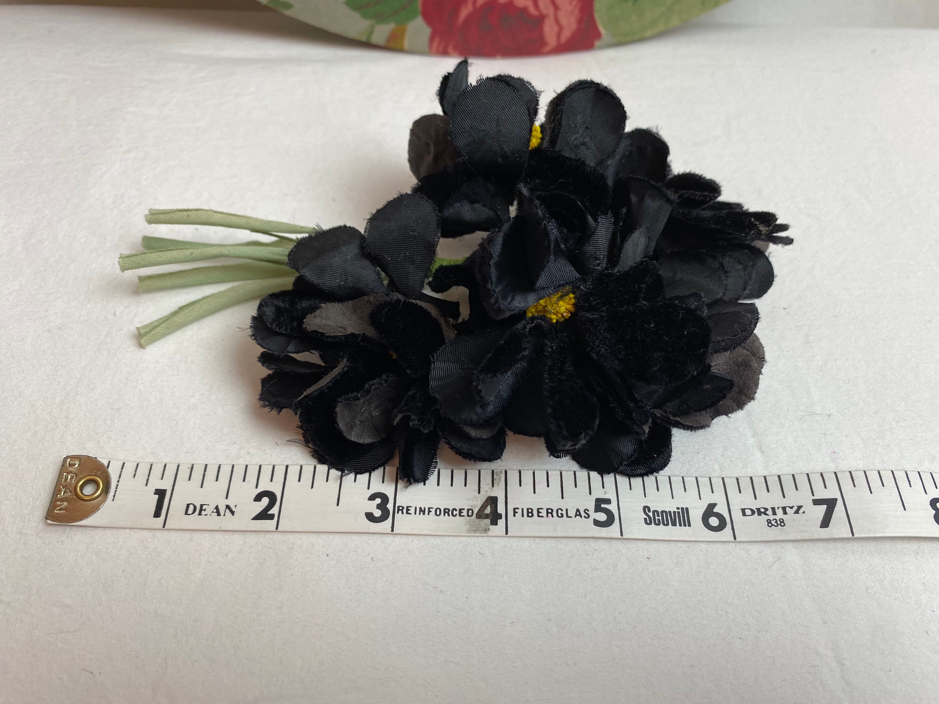 Vintage Millinery Flowers Floral Adornment Sewing Hats Hair Etsy