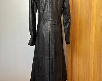 ジャケット・アウター LEATHER LONG coat Genuine leather long coat | eBay