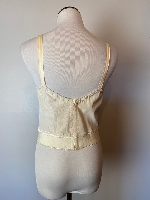 Vintage 1950’s bullet bra~ 40 C cotton deadstock … - image 7