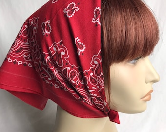 2 Pezzi Bandana In Raso 70x70cm - Stampa Paisley, Unisex, Per Capelli O Accessorio - Foto 3