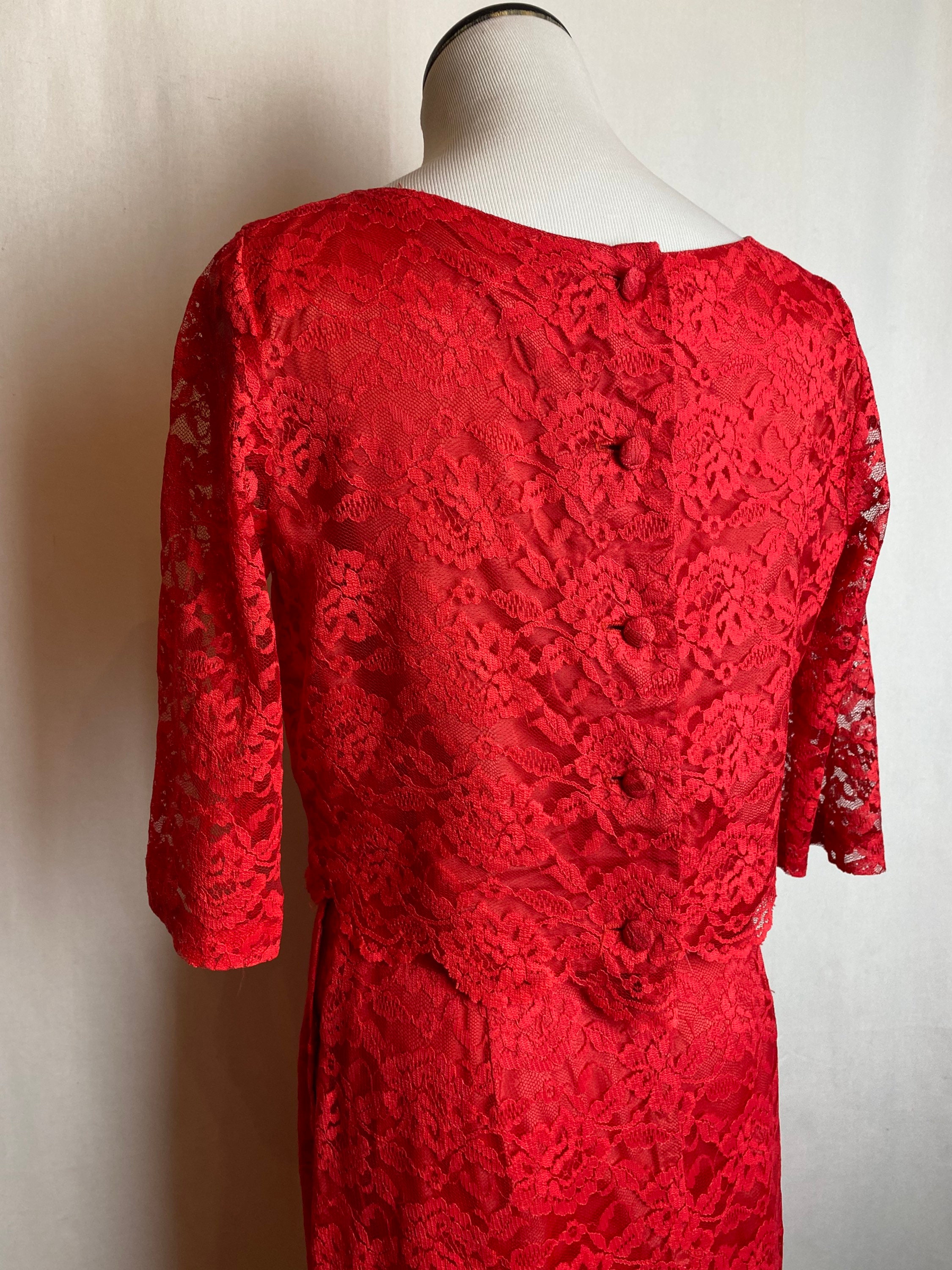 Red lace sales dress matalan