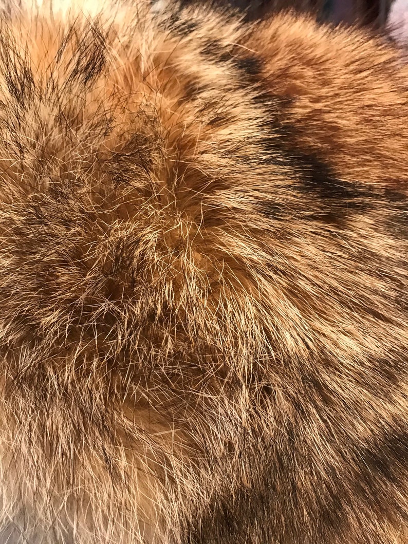 Fabulous Fox fur Hat~ Over the Top fluffy Foxy~ Unique Winter hat~ High fashion designer trendy~ timeless~ larger vintage size