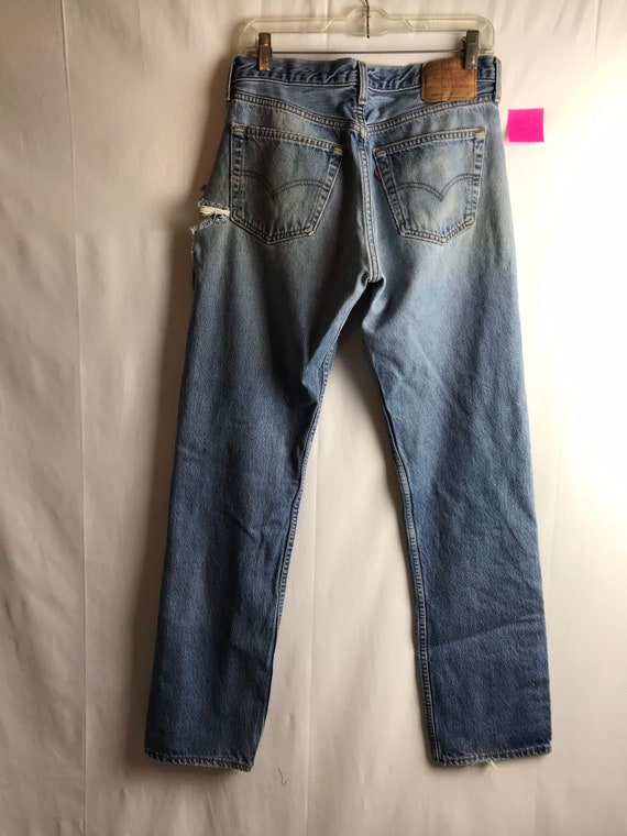 Vintage Levi’s 501 xx ~ 1980’s distressed 80’s -9… - image 4