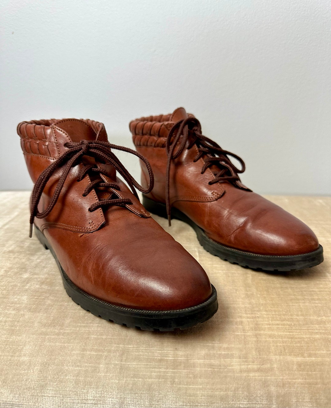 1980 Leather Booties main image 1