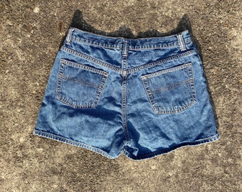 Kids High Waisted Denim Shorts | Etsy 