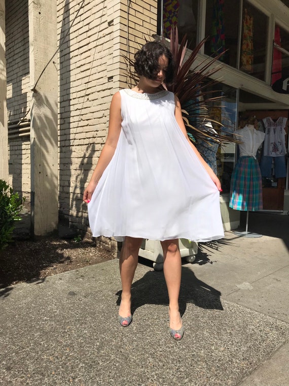 baby doll style wedding dress