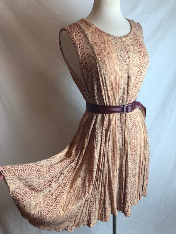 90’s Nostalgia Boho babydoll loose-fit dress~ snak