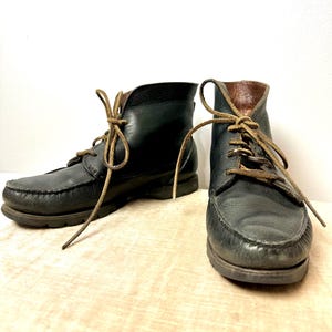 Vintage 90s Timberland Boys Oxford Shoes Boot Brown Leather