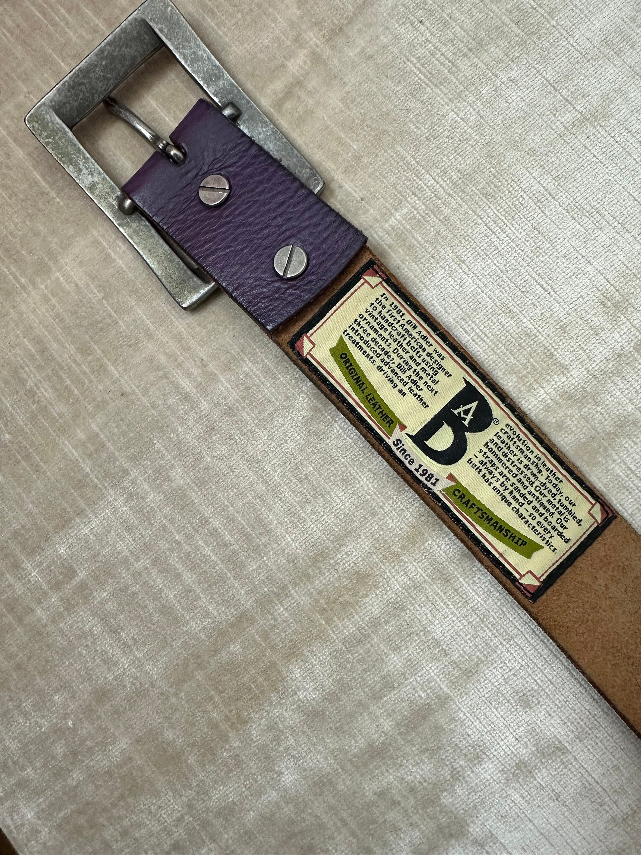 Bill adler belts sale