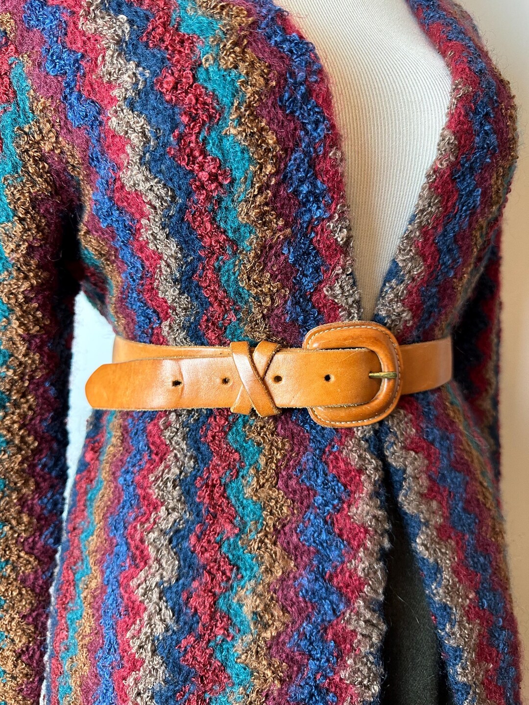 90's Mahogany - Golden Brown Leather Belt~ Thin Skinny Trouser Belts ...