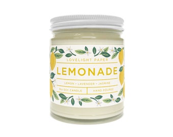 Lemonade - Scented Soy Candle