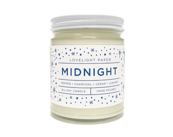 Midnight - Scented Soy Candle