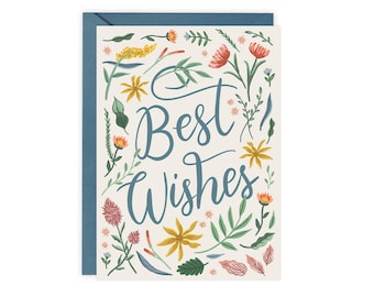 Best Wishes - Greeting Card