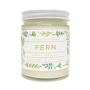 Fern - Scented Soy Candle