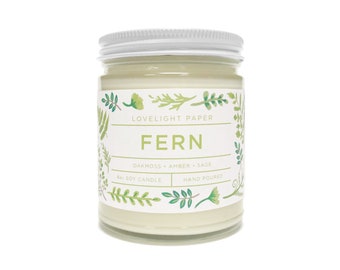 Fern - Scented Soy Candle