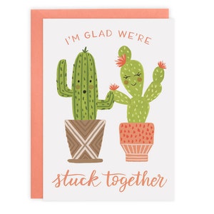 Stuck Together Cactus Card image 1