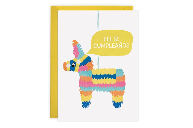 Piñata Birthday Card image 2