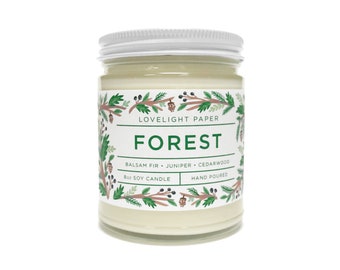 Forest - Scented Soy Candle