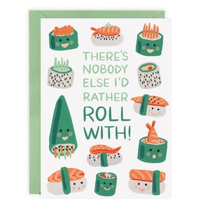 Sushi (Roll Together) - Card