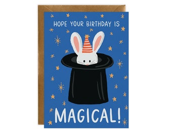 Magical (Bunny) - Birthday Card