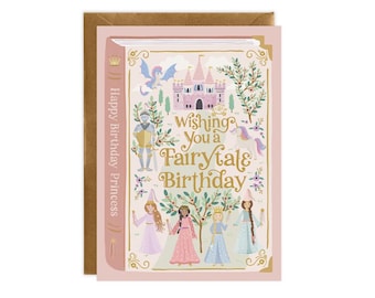 Fairytale Princess - Birthday Card