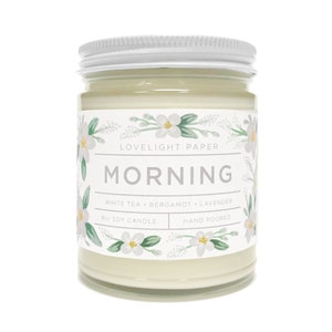Morning - Scented Soy Candle