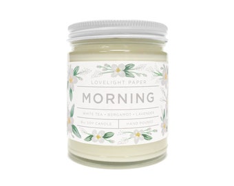 Morning - Scented Soy Candle