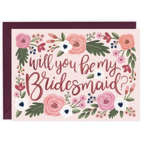 Will You Be My Bridesmaid (Maid / Matron of Honor) - Card