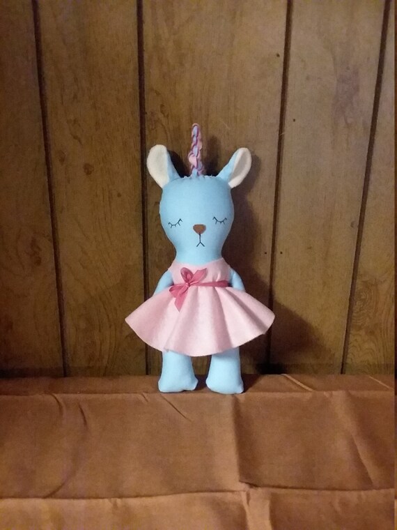 valentine's day unicorn stuffed animal