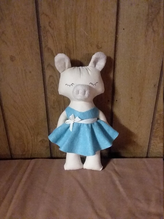 valentine's day pig stuffed animal