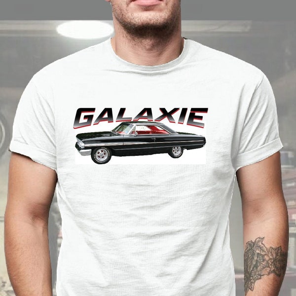 Galaxie Antique Car Hot Rod Low Rider Custom Classic Muscle Car T Shirt